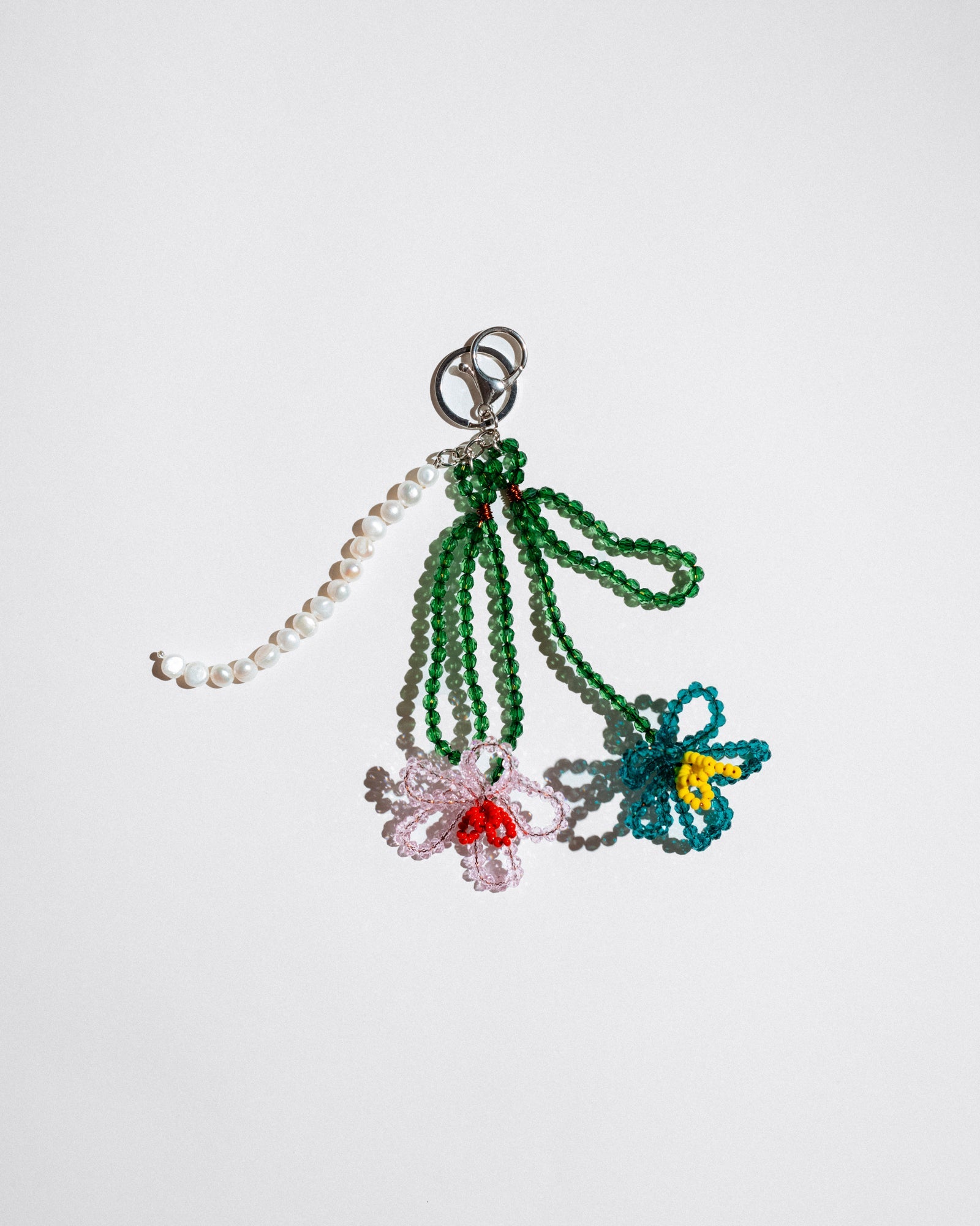 Mikita Kunitsky Wildflowers Key-Ring 新品 Handcrafted Key Rings for Bags & Accessories | Mikita Kunitsky – MKy