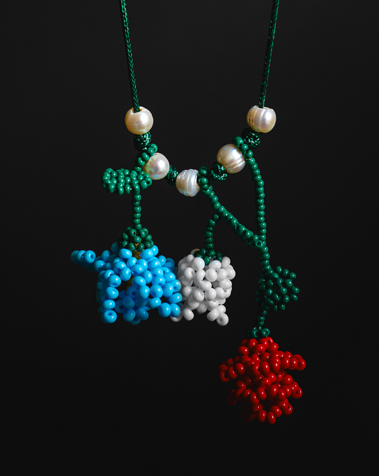 Delicate Spring Bouquet Necklace