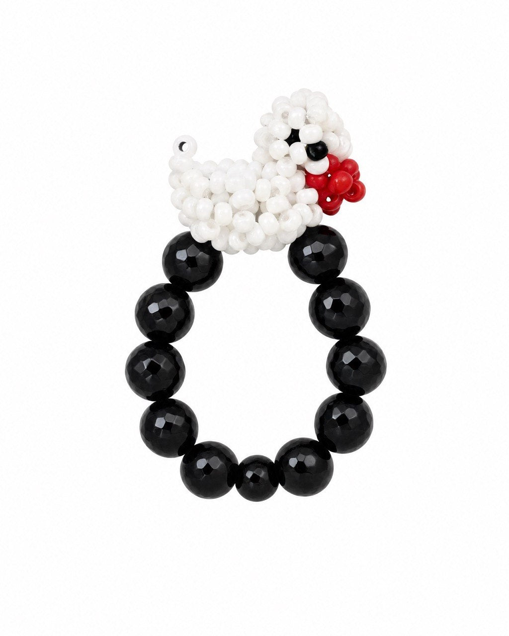 Duck white ring