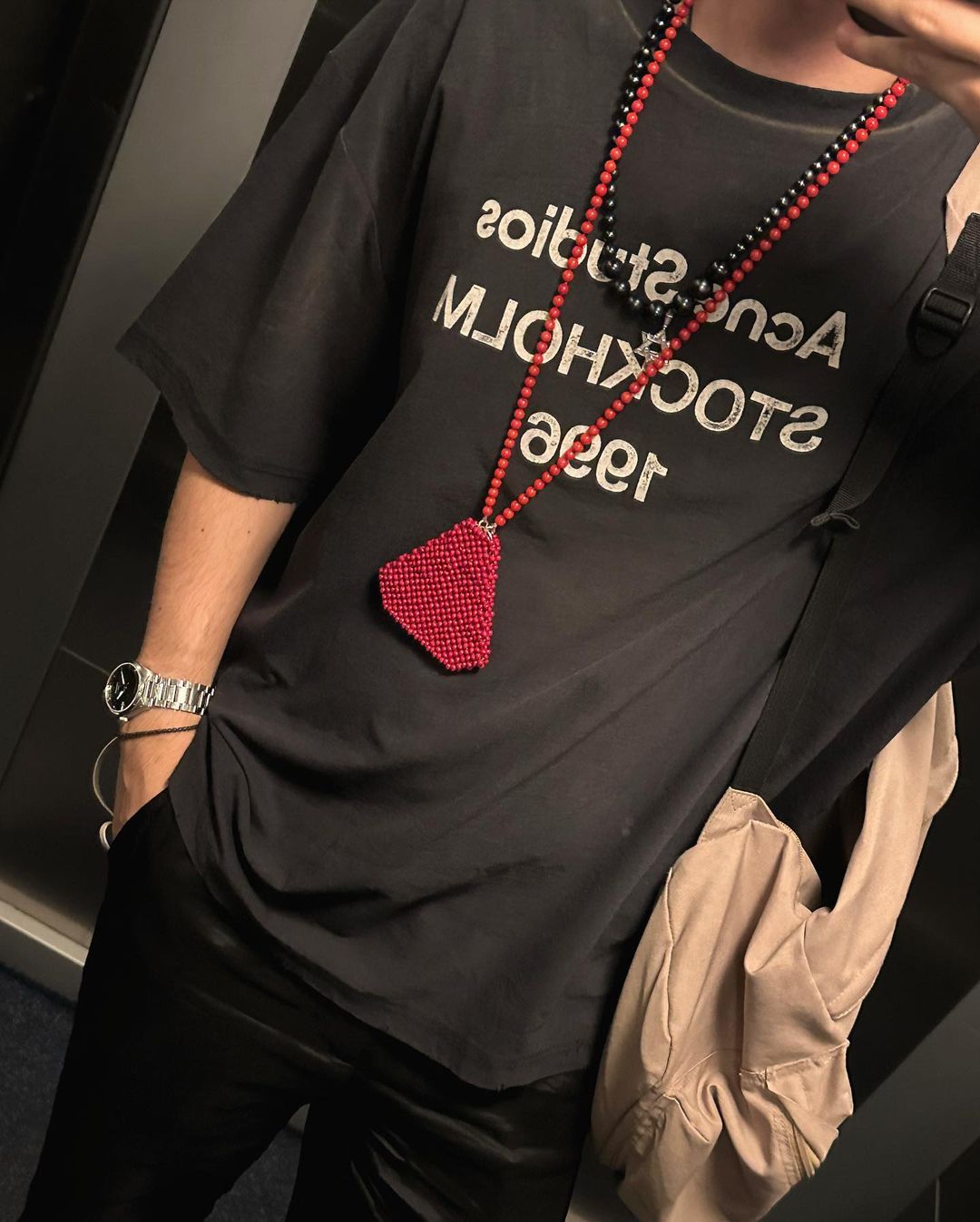 Beaded KeyHolder