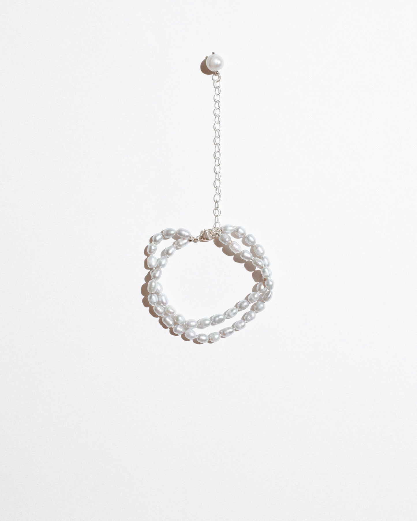 Double Pearl Anklet