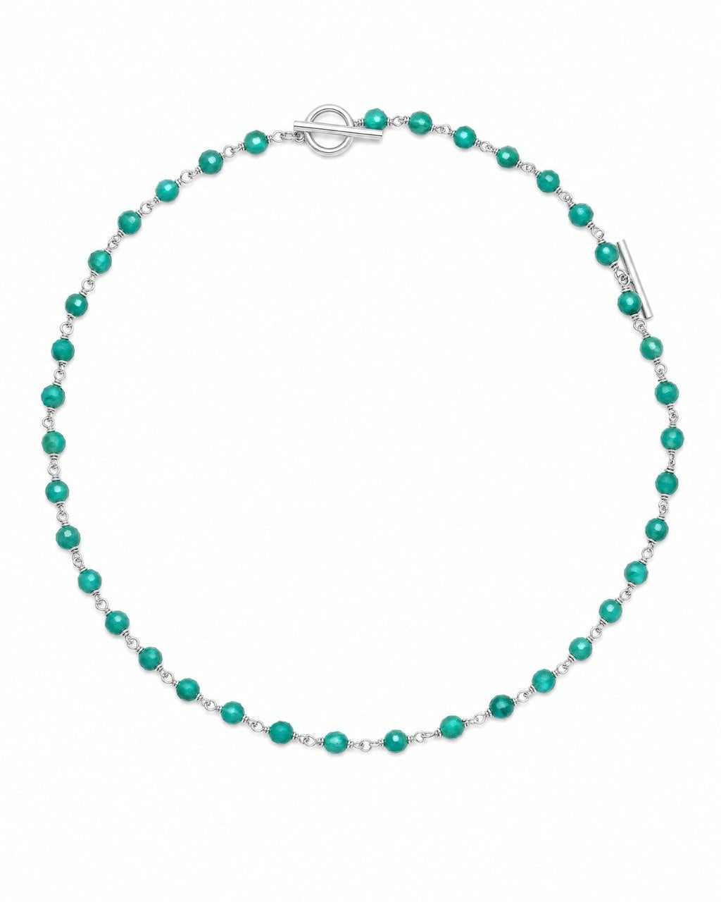 Green Agate rosary