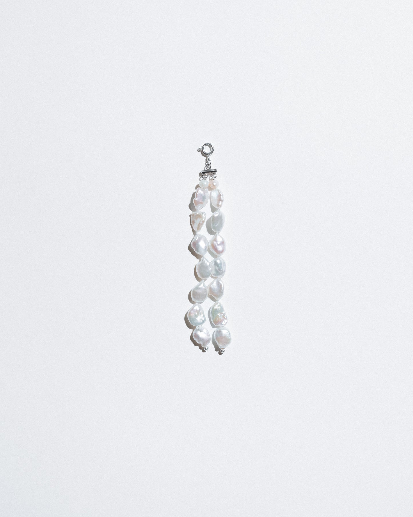 White Double Pearl Tassel