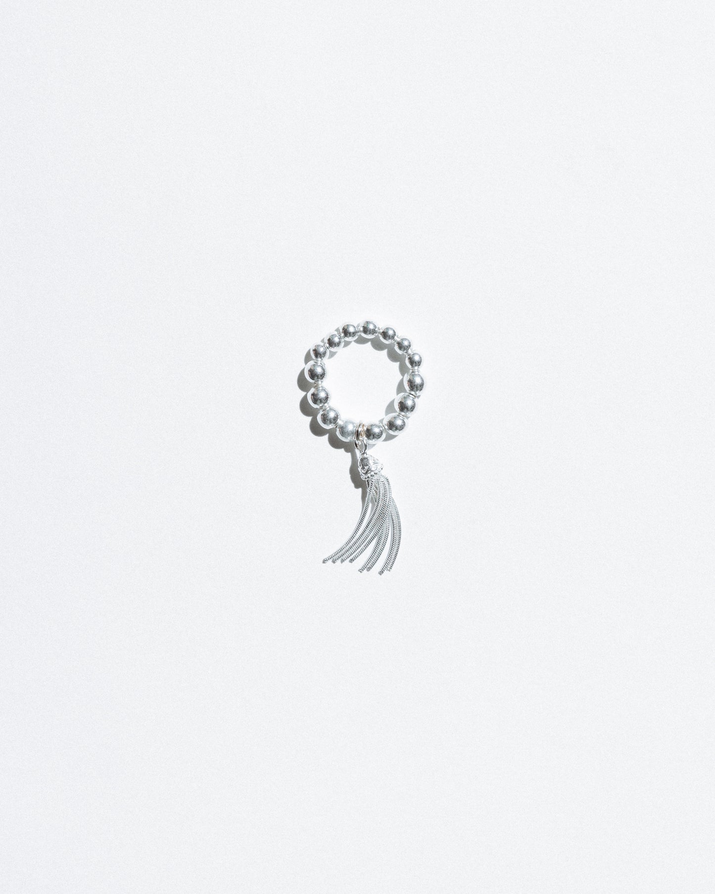 Silver Tassel Ring