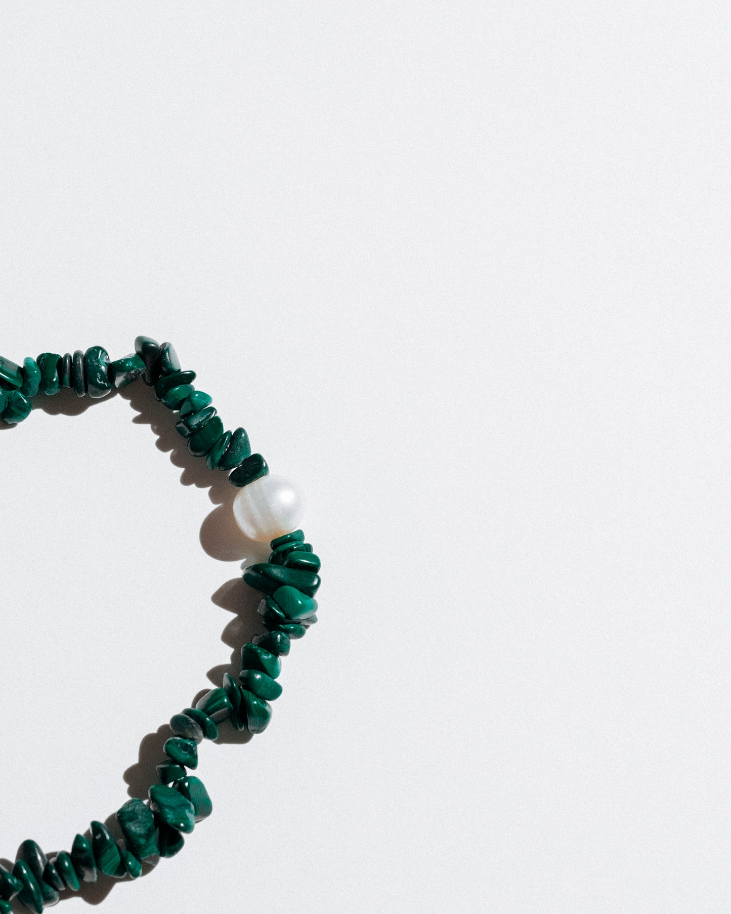 Malachite Anklet