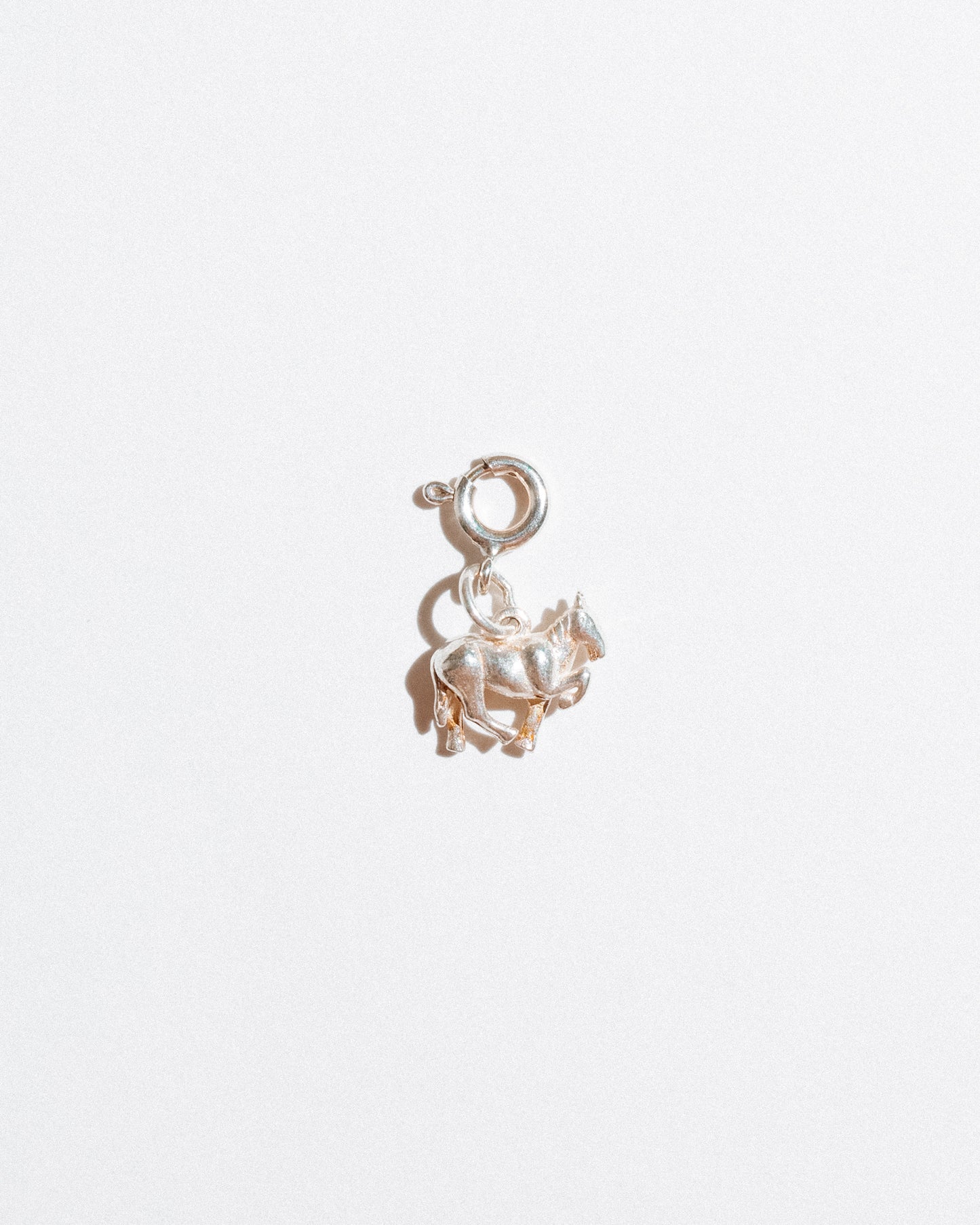 Silver Horse Charm