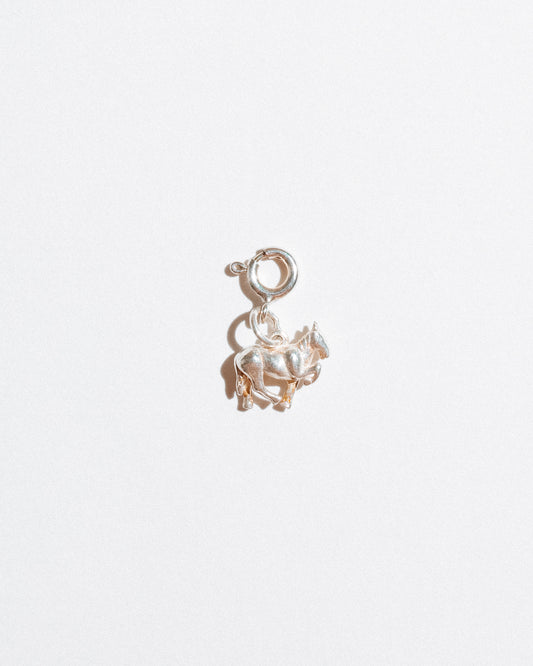 Silver Horse Charm