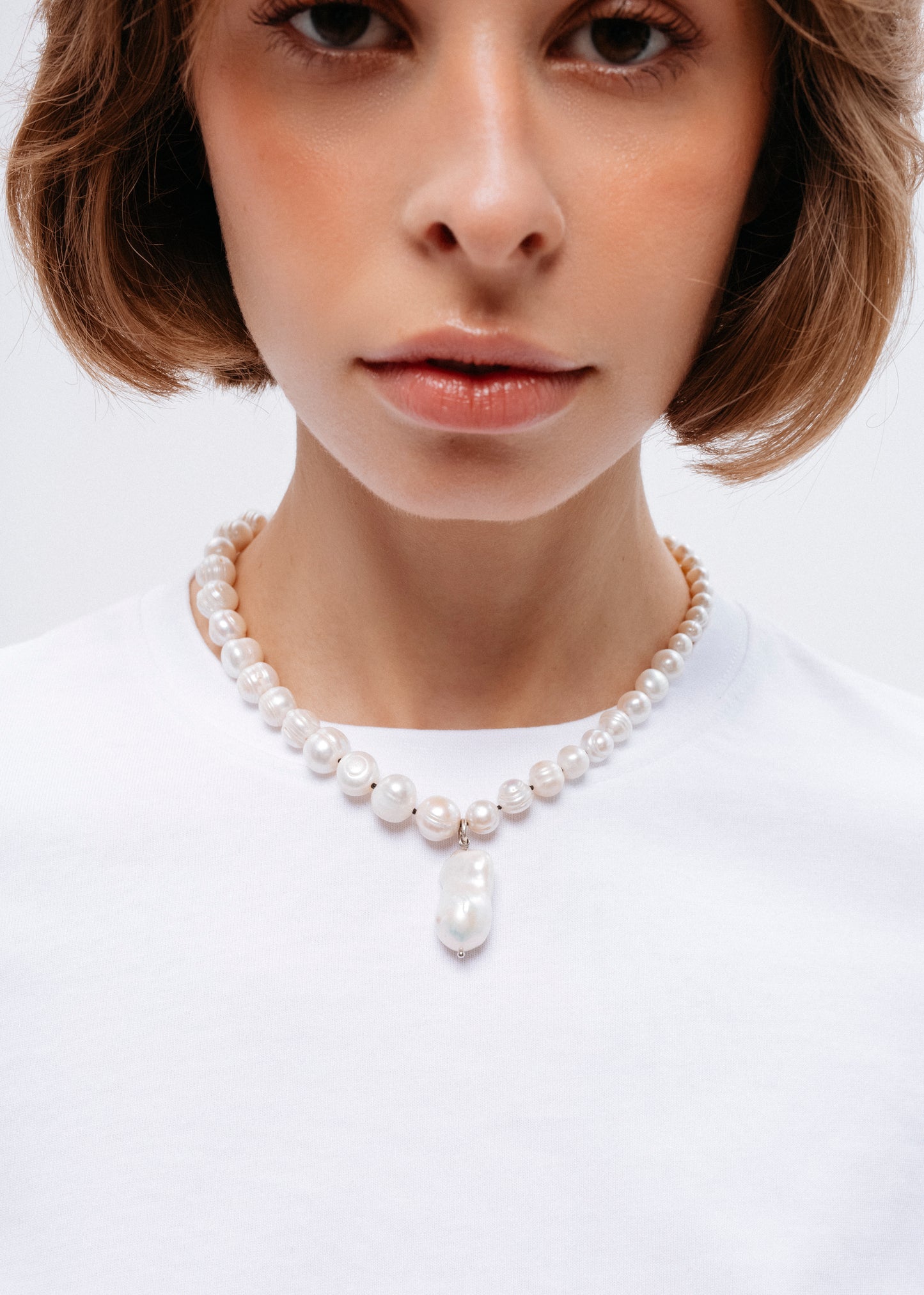 Baroque Pearl Charm