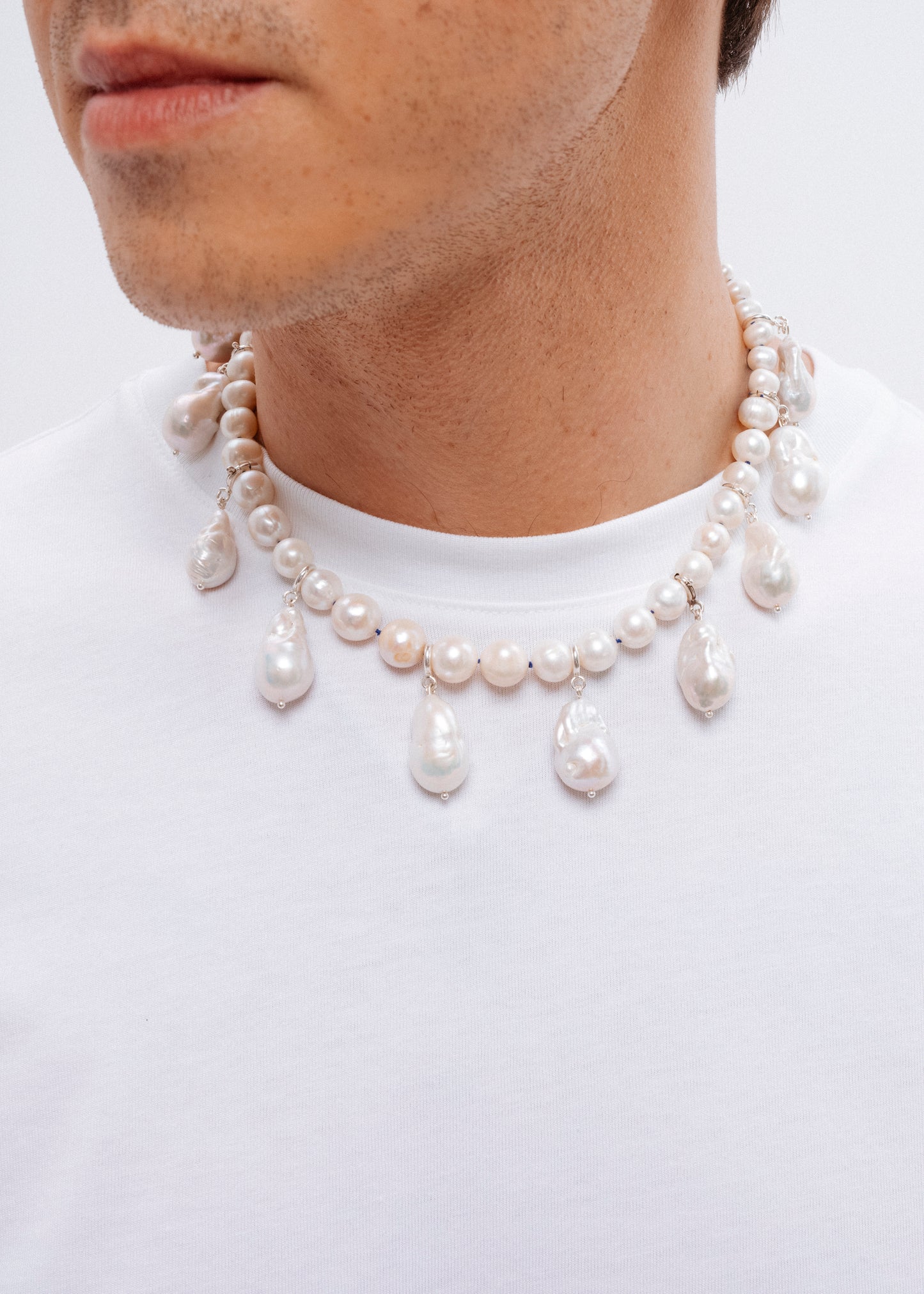 Baroque Pearl Charm