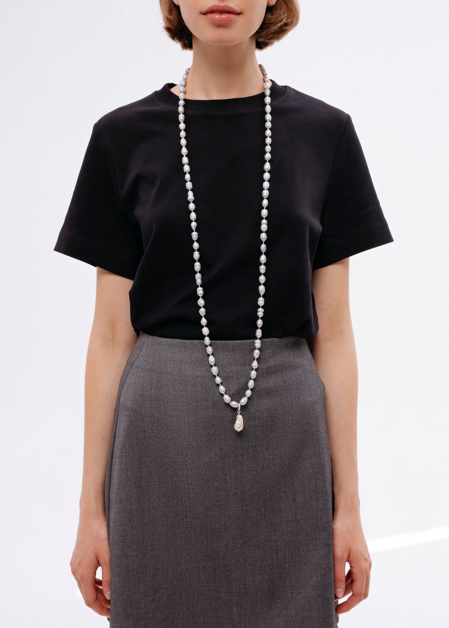 Baroque Pearl Charm