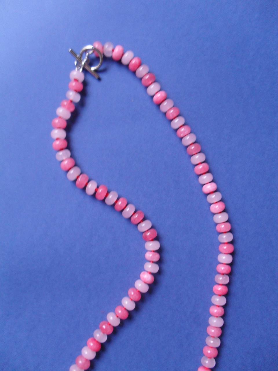 Pink agate Necklace