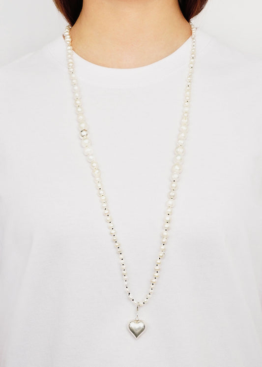 Silver Heart Necklace