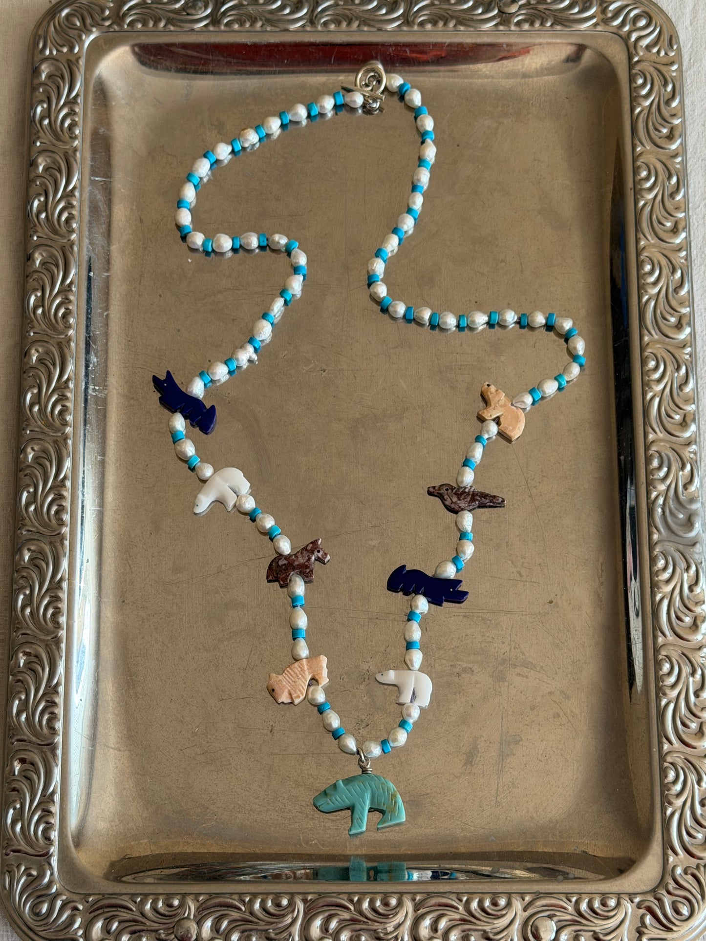 Animals necklace