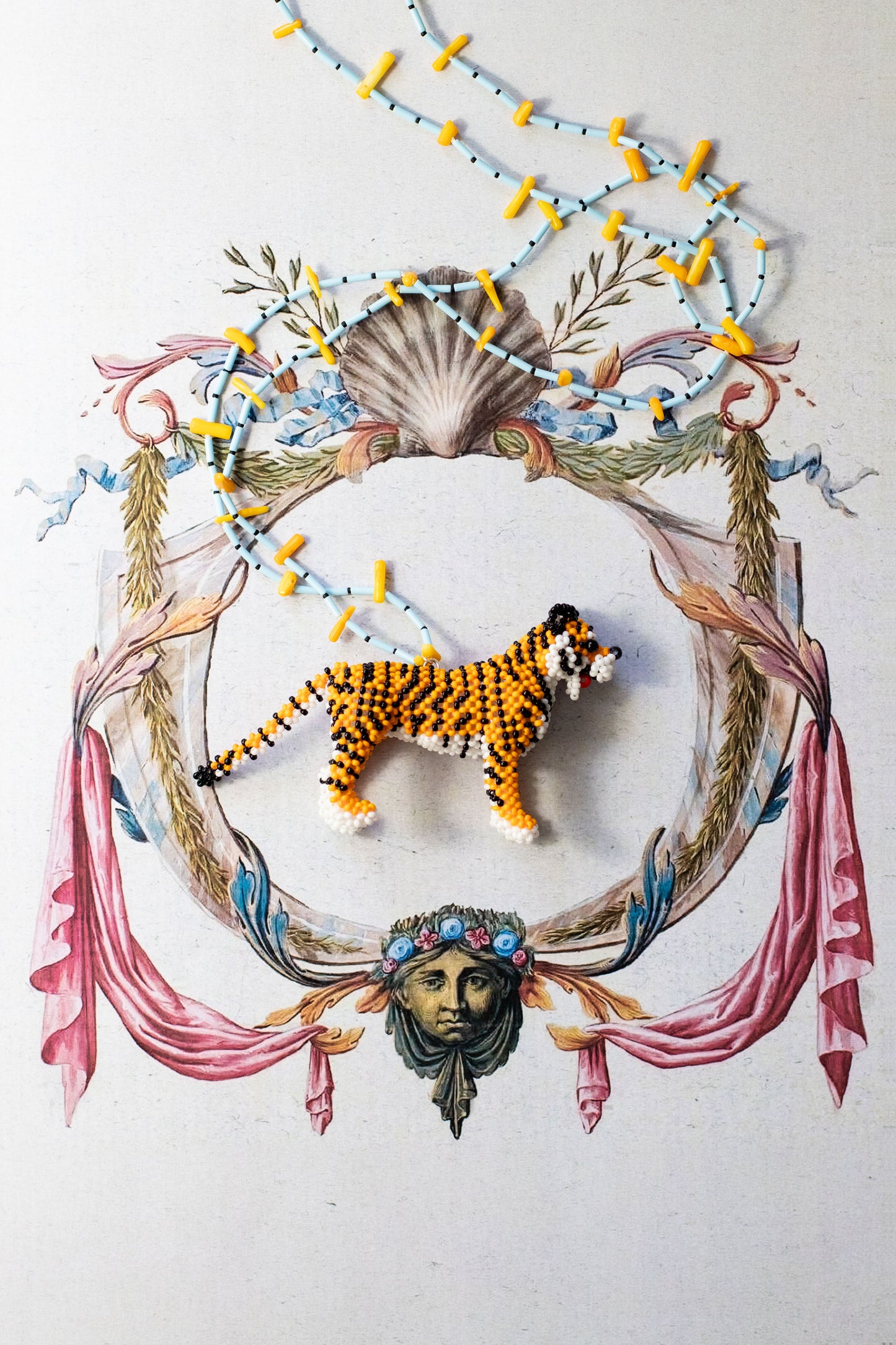 Big tiger necklace