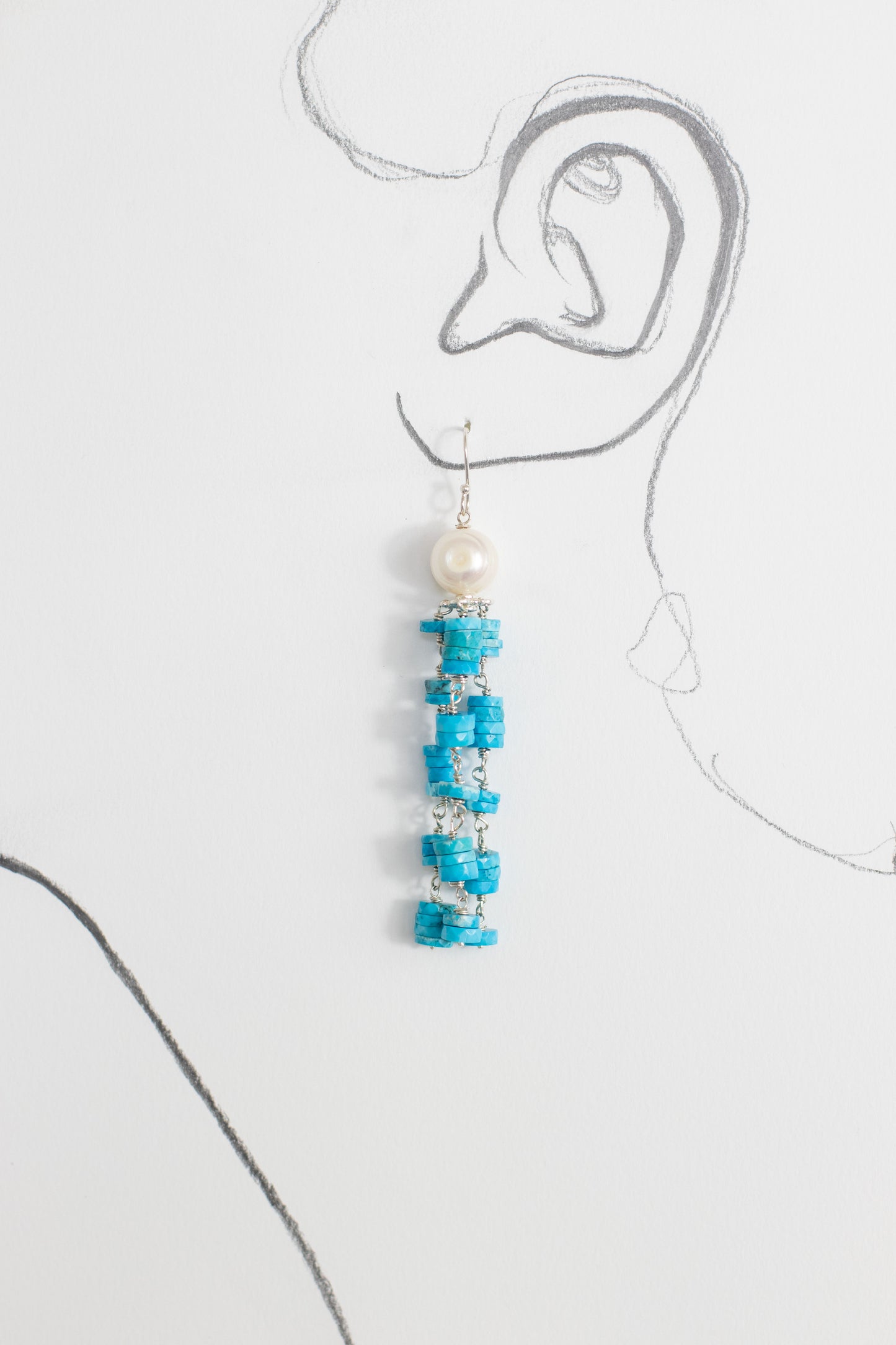 Turquoise earrings