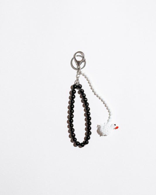 B&W Duck Key-Ring