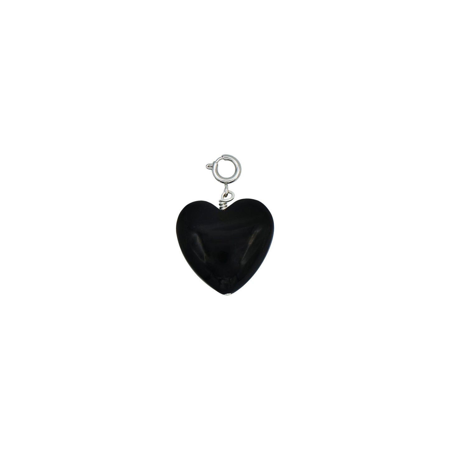 Black Heart Charm