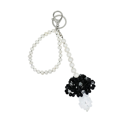 Black Mushroom Key-Ring