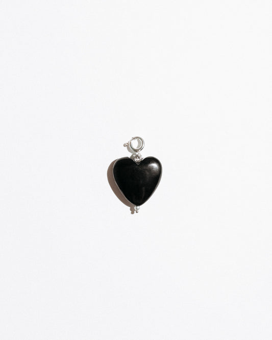 Black Heart Charm