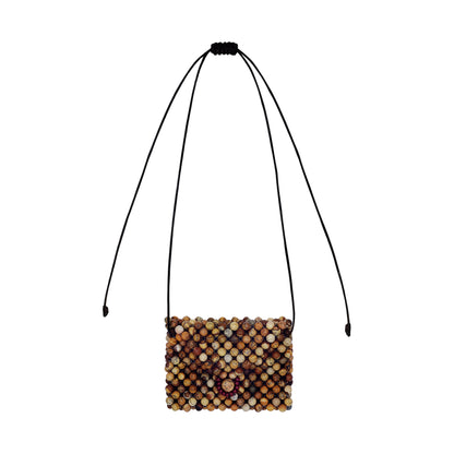 Brown Purse Necklace