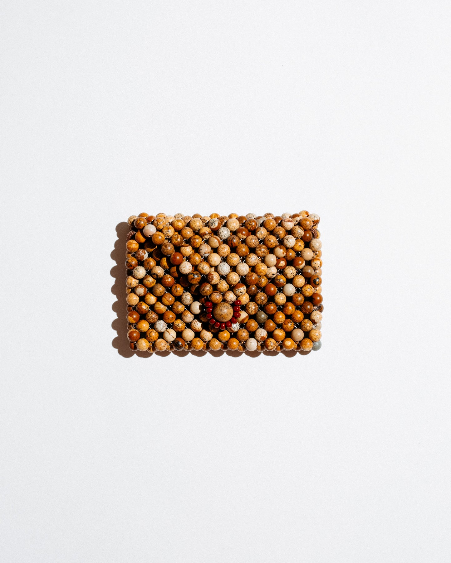 Brown Purse Necklace