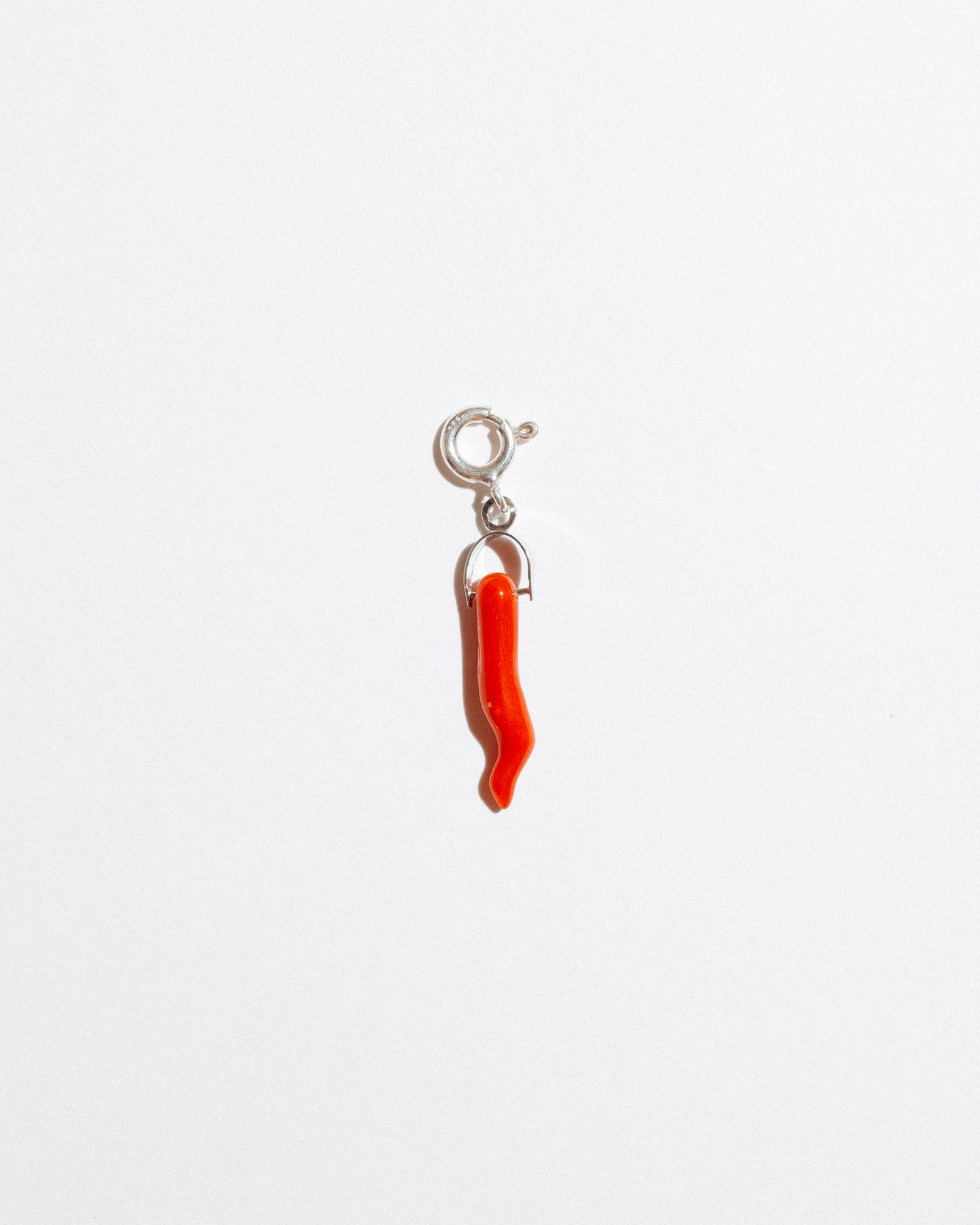 Coral Pepper Charm