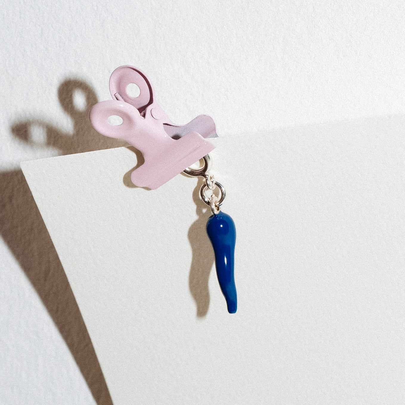 Dark Blue Pepper Charm