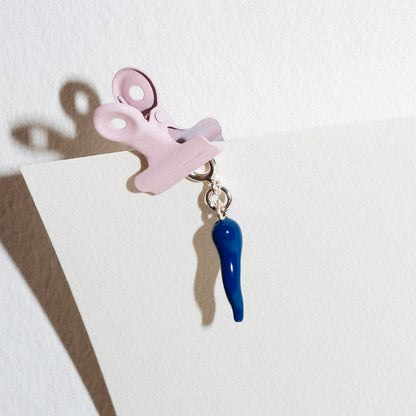 Dark Blue Pepper Charm