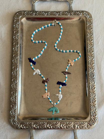 Animals necklace