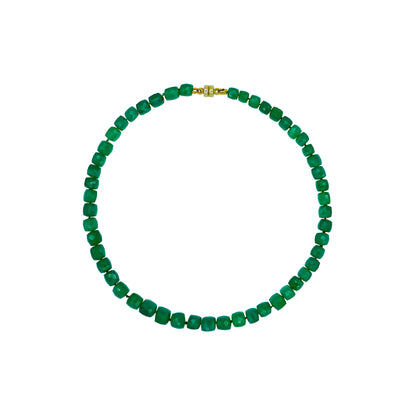 Emerald Agate Necklace