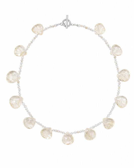 Citrine candy necklace