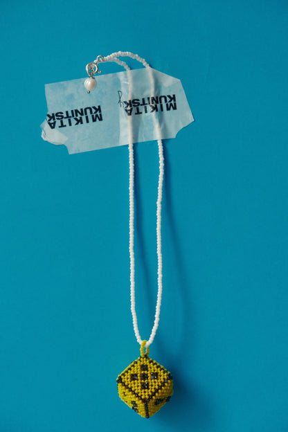 Yellow Game Charm