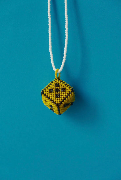 Yellow Game Charm