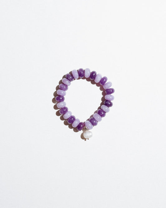 Lavender Drop Bracelet