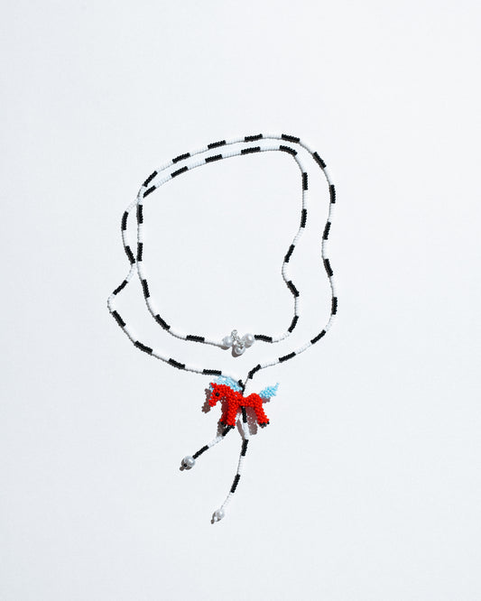 Beaded Horse Necklace 2026
