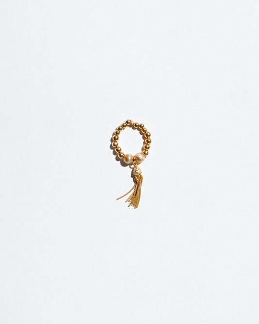Gold Tassel Ring