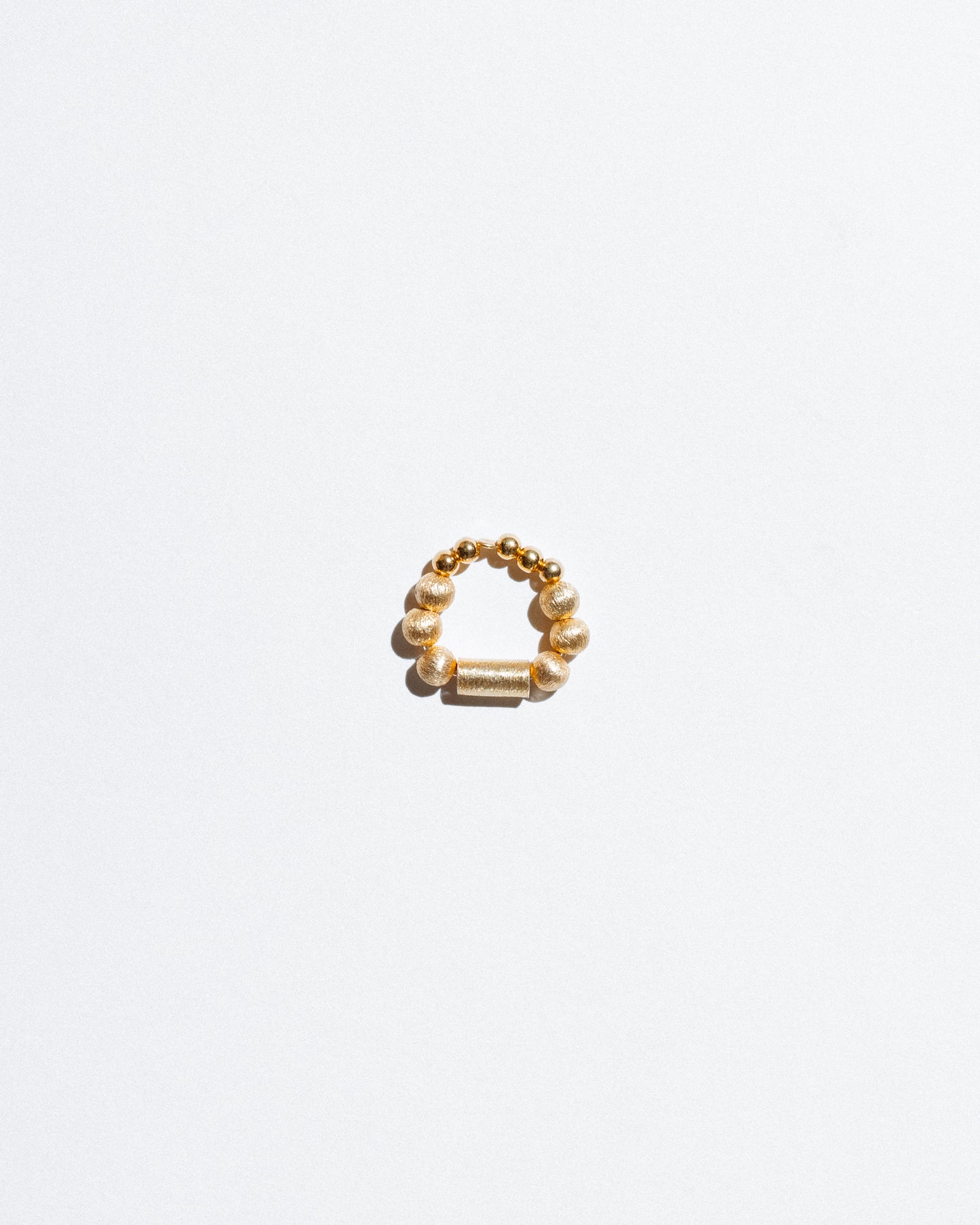 Gold Tube Ring