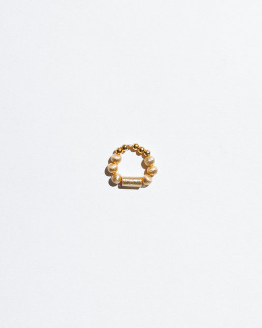 Gold Tube Ring
