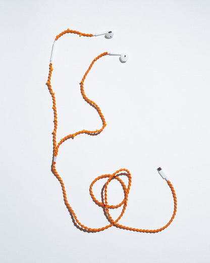 Cosmic Orange Headphones