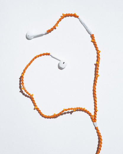 Cosmic Orange Headphones