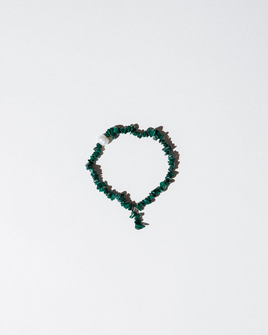 Malachite Anklet