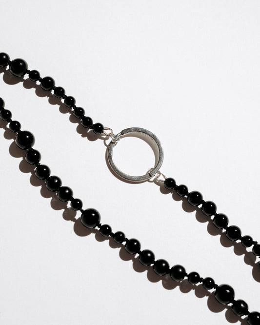 Onyx Brillenkette