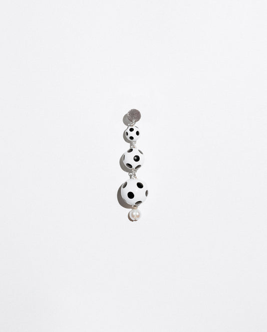 Polka Drop Earring