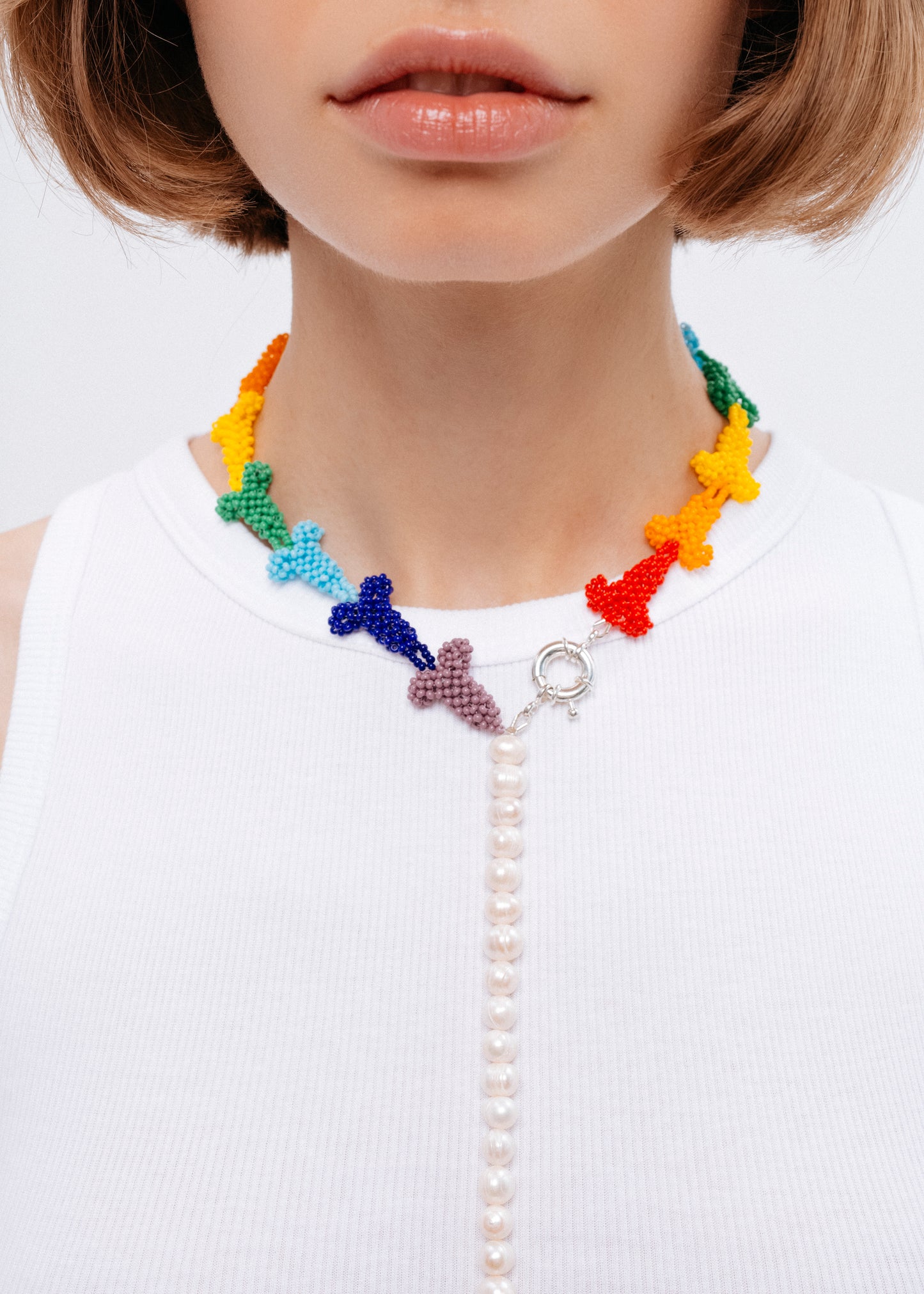 Rainbow Dicks Necklace