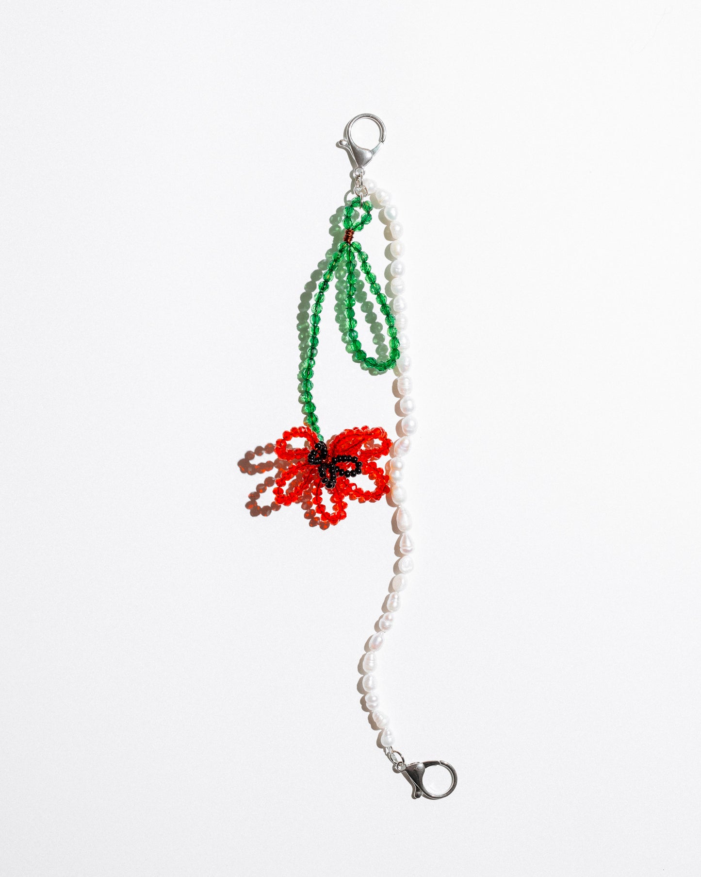 Scarlet Flower Key-Ring