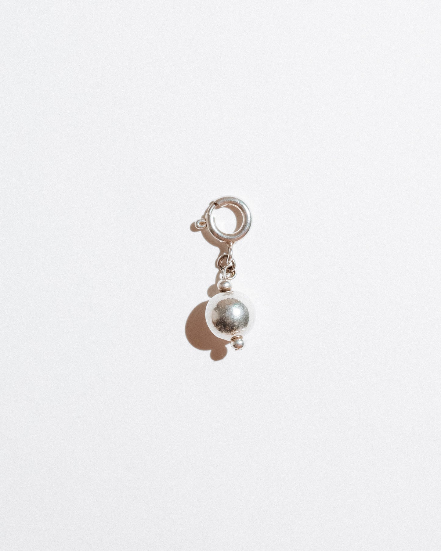 Silver Ball Charm