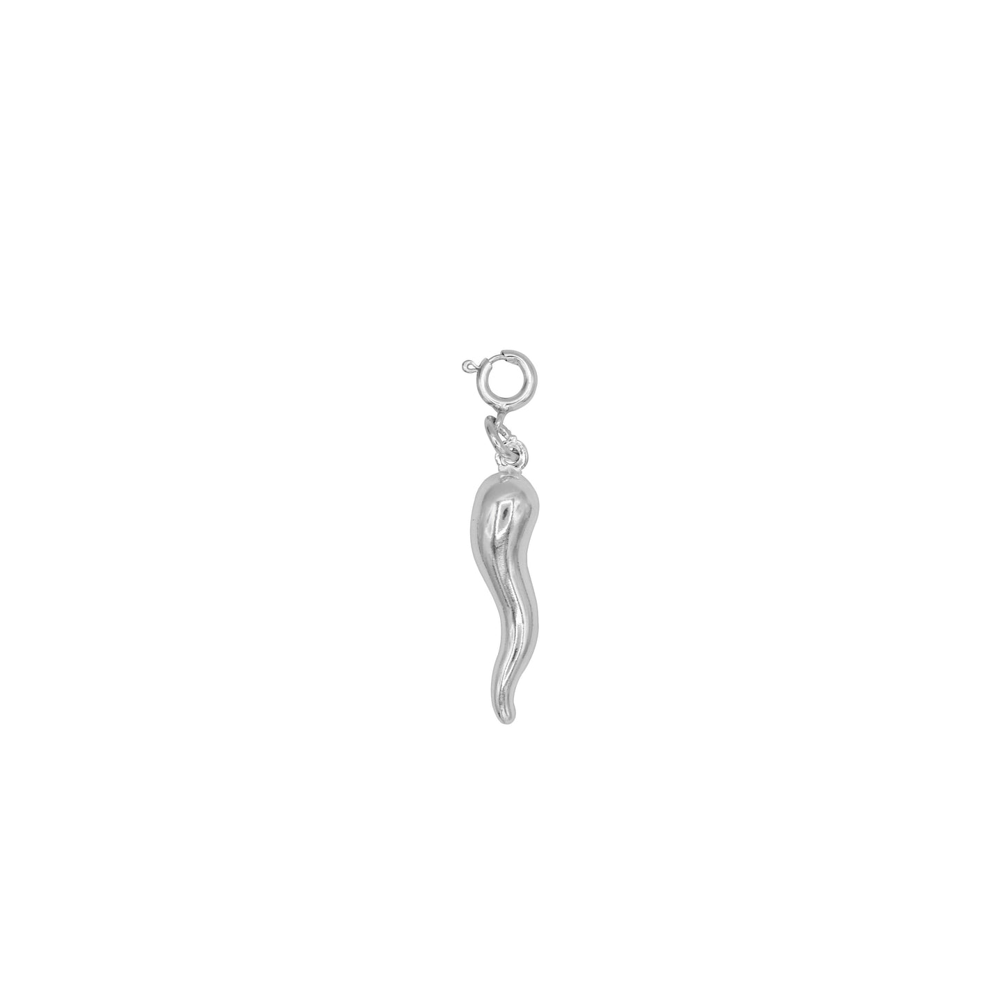 Silver Pepper Charm