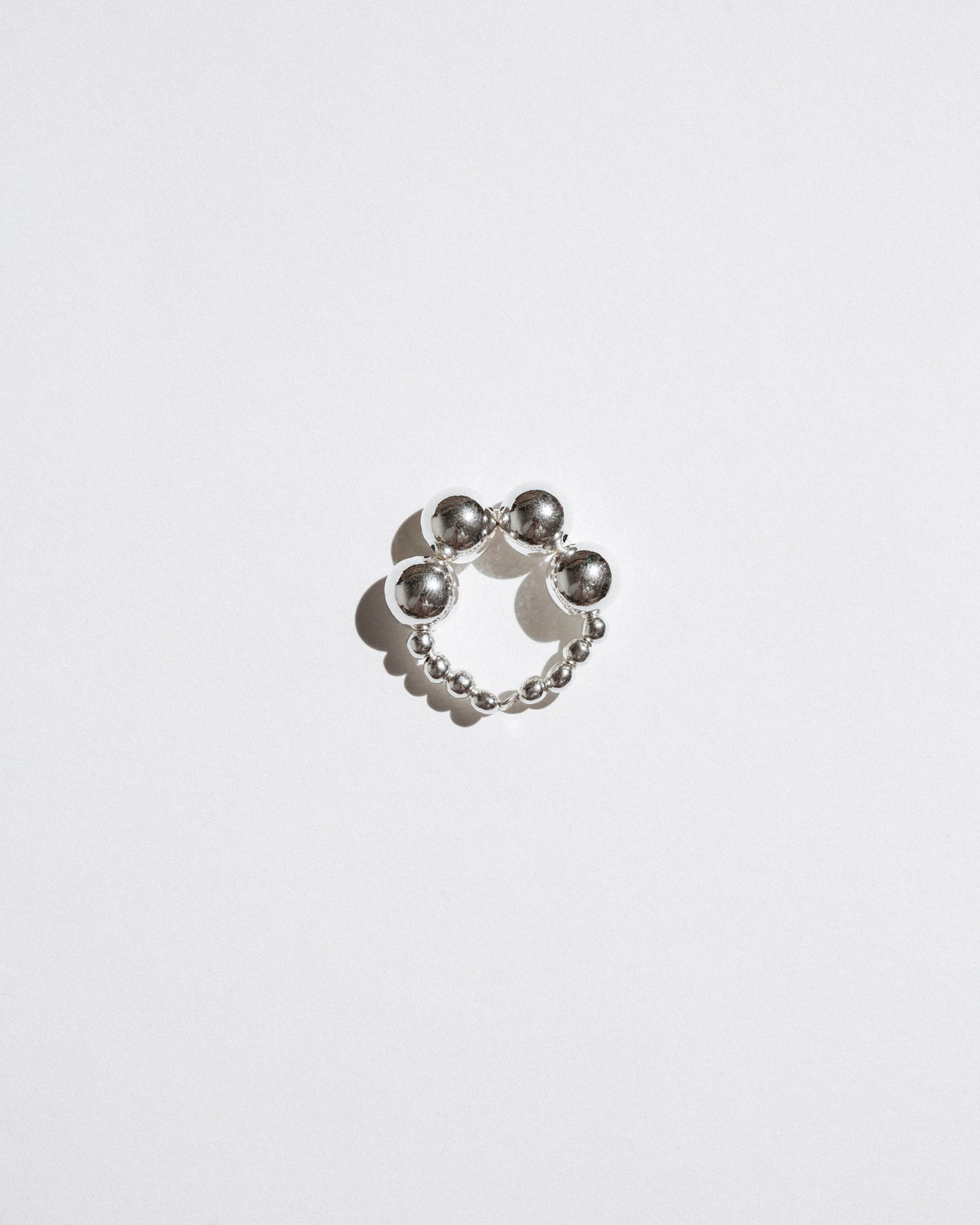 Silver Quartet Ring