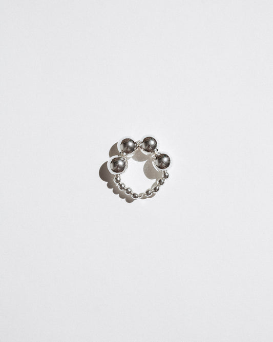 Silver Quartet Ring