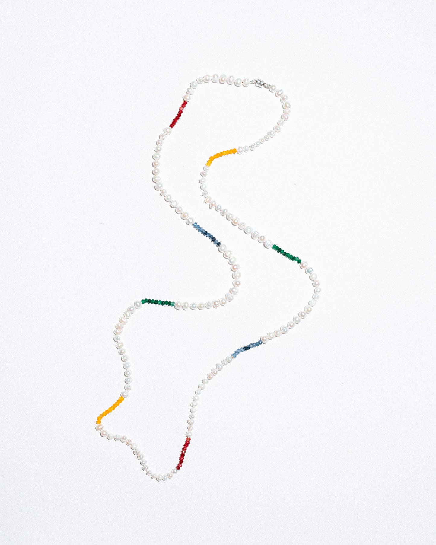 Spectrum Pearl Necklace